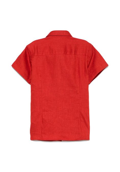 Camicia con ricamo MANUEL RITZ | MR3045KETCH